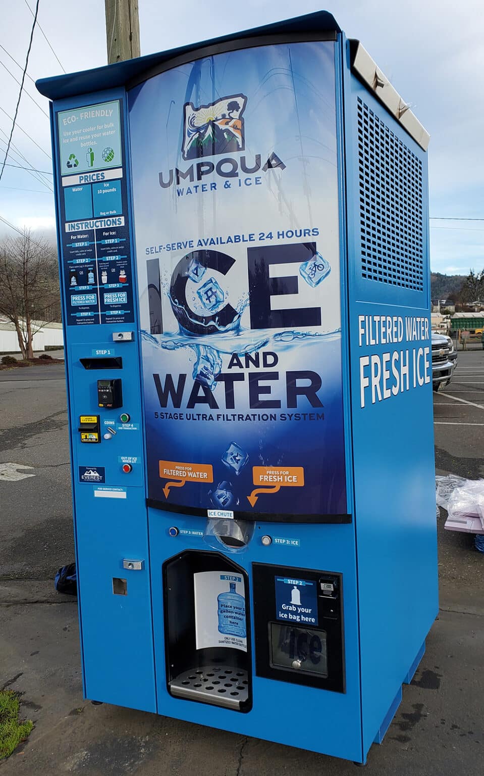 Gallery Ice and Water Vending Machines Everest Ice and Water Systems