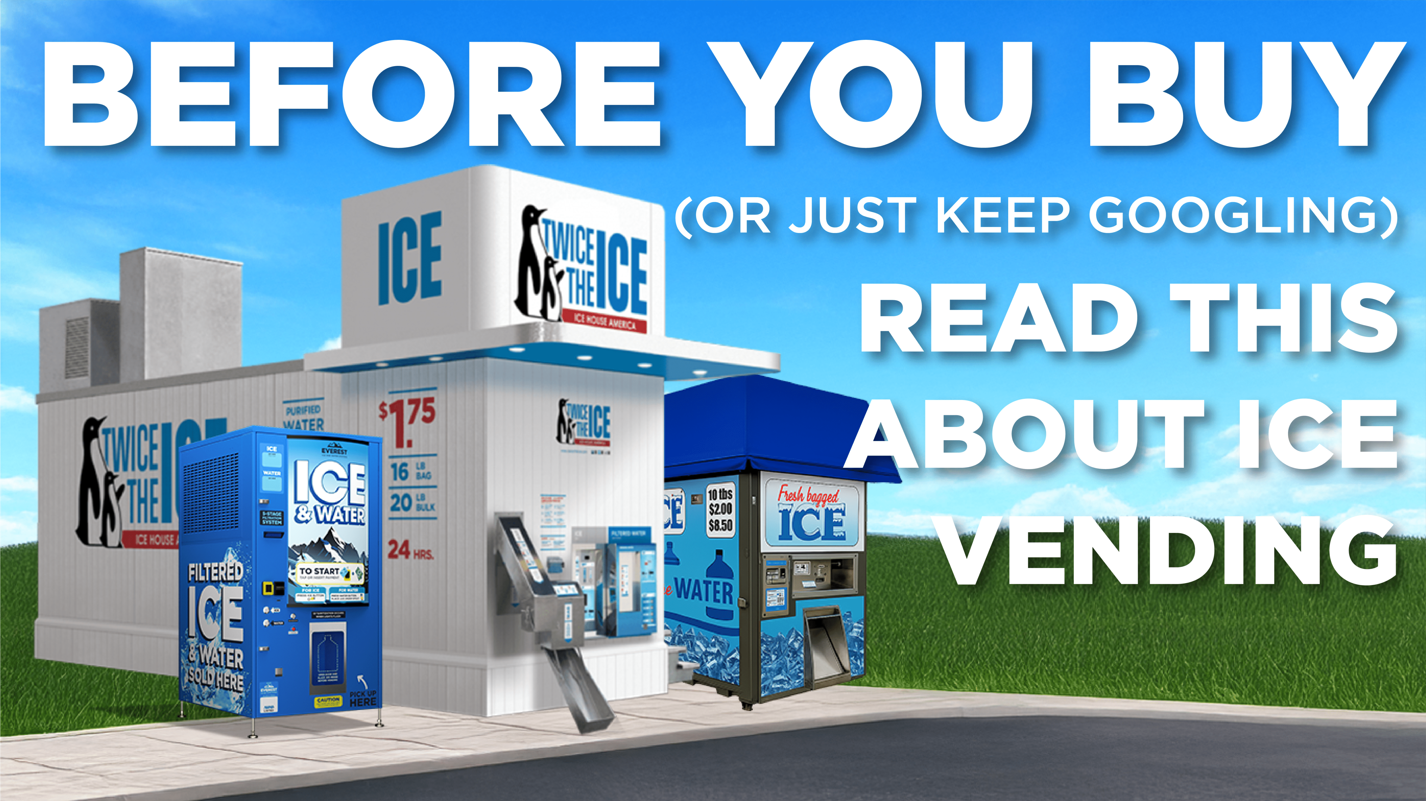 Ice Vending Machine Business | Everest Ice & Water Systems